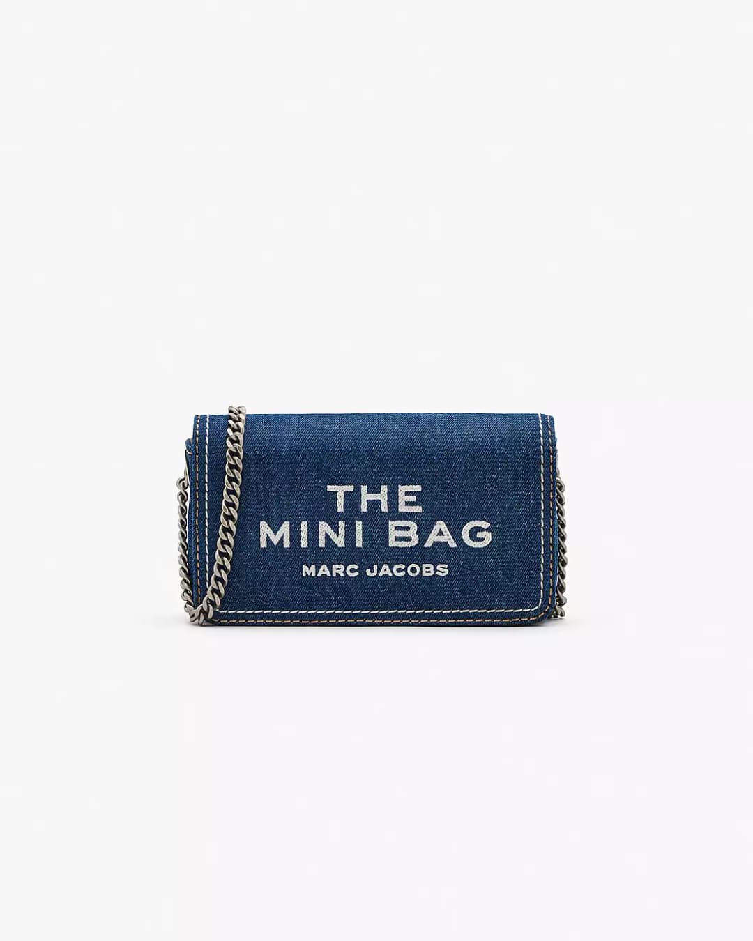 MARC JACOBS The Denim Chain Mini Bag Description