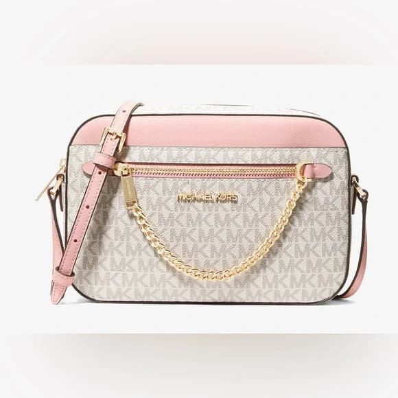 MICHAEL KORS Jet Set Large Logo Crossbody Bag