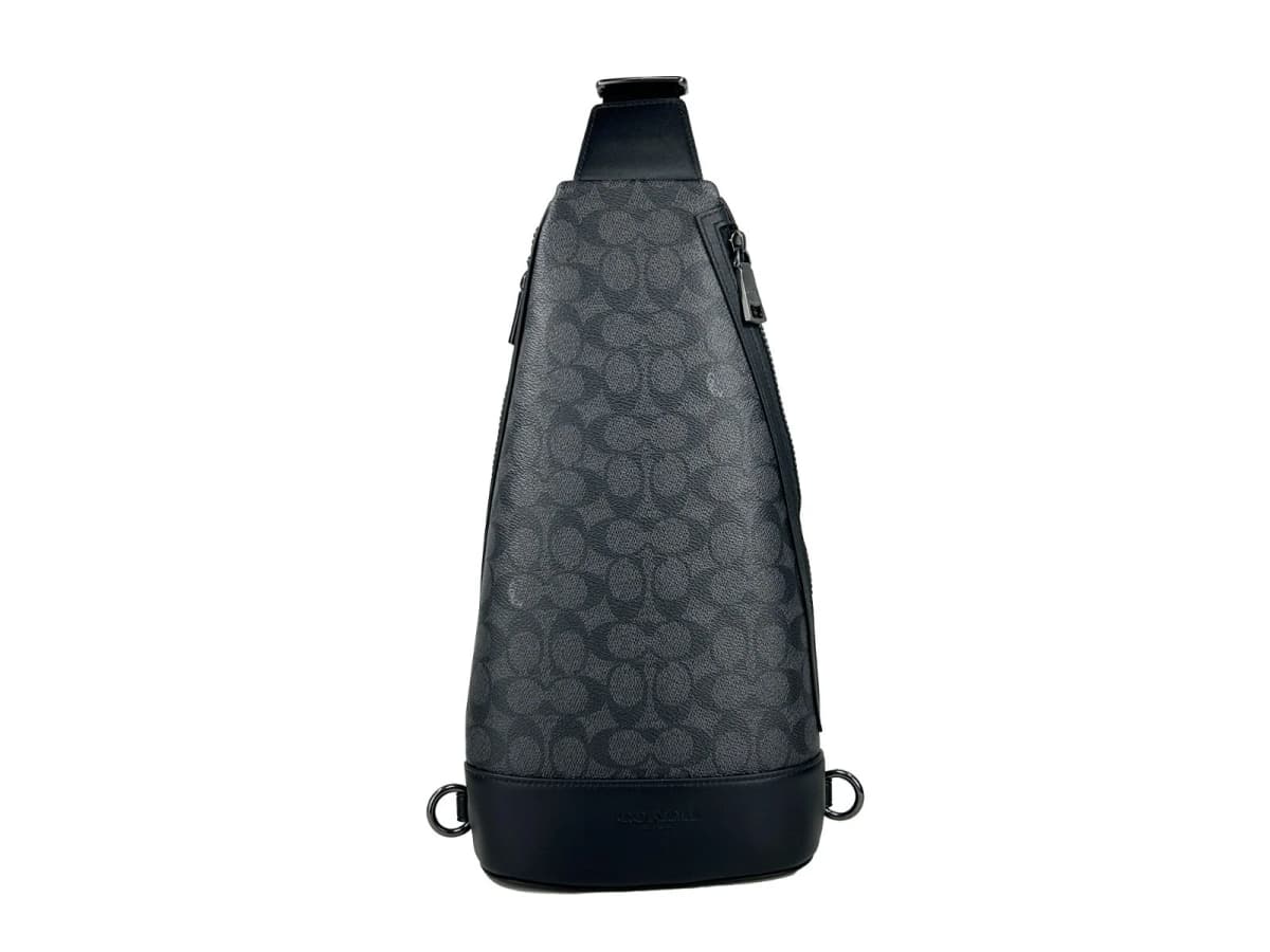 COACH Dominic Sling Pack in Signature Canvas – Stylish Crossbody