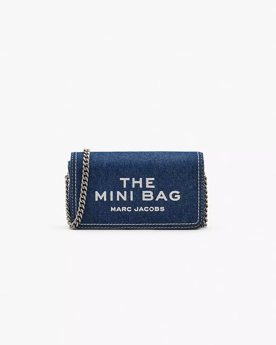 MARC JACOBS The Denim Chain Mini Bag Description