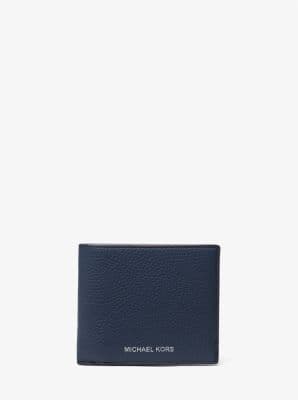 Michael Kors Cooper Pebbled Leather Billfold Wallet