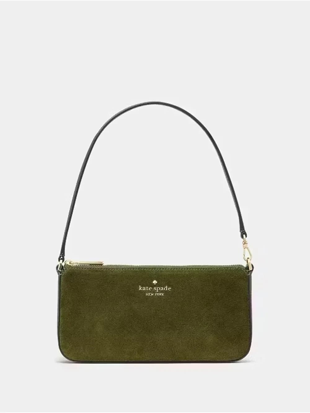 Kate Spade Gemini Suede Convertible Wristlet Shoulder Bag