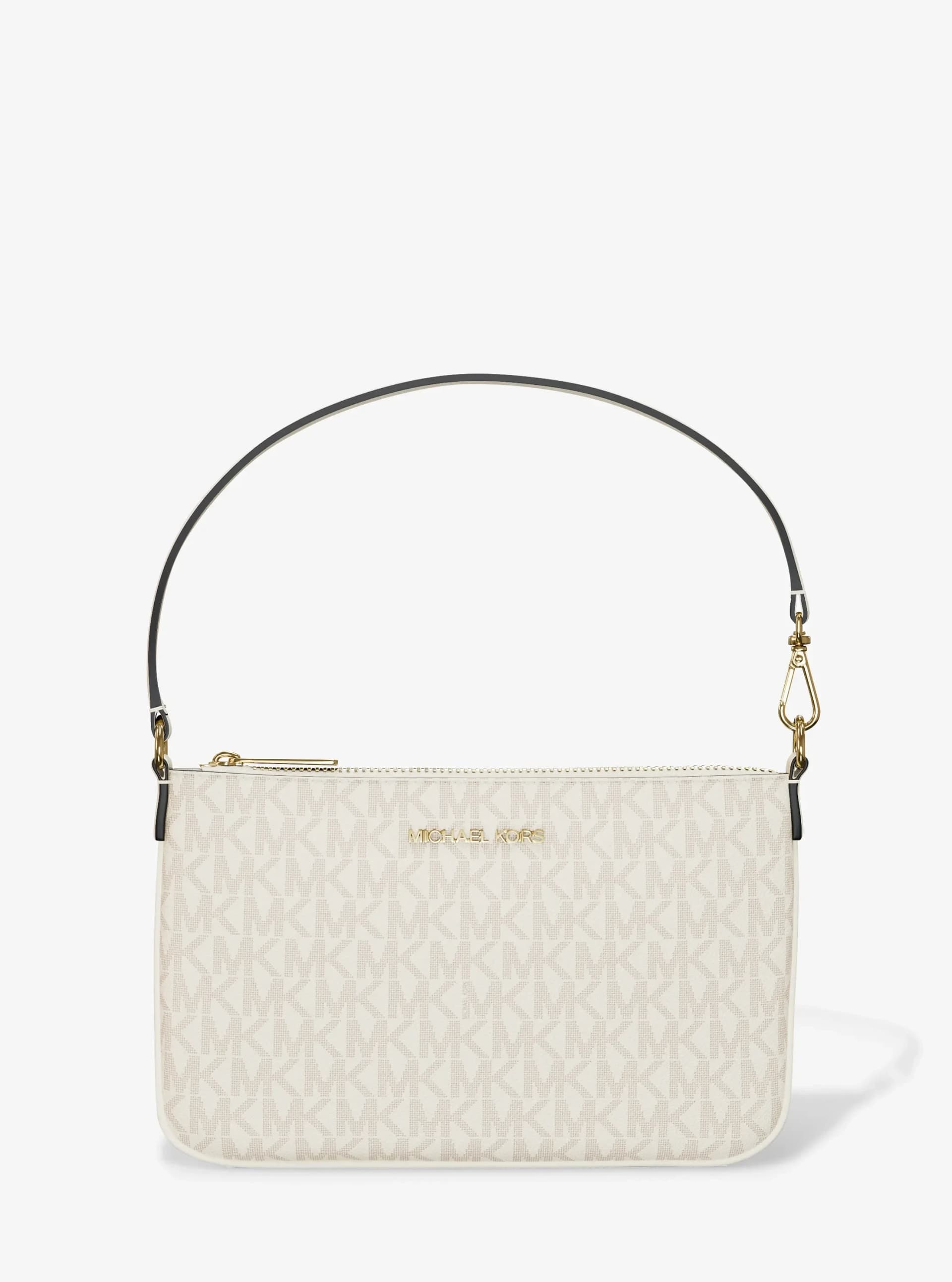 Jet Set Small Signature Logo Convertible Wristlet